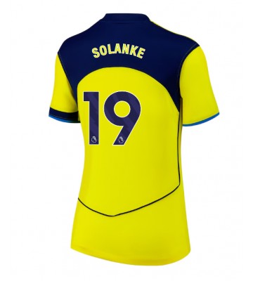 Tottenham Hotspur Dominic Solanke #19 Terza Maglia Femmina 2025-26 Manica Corta